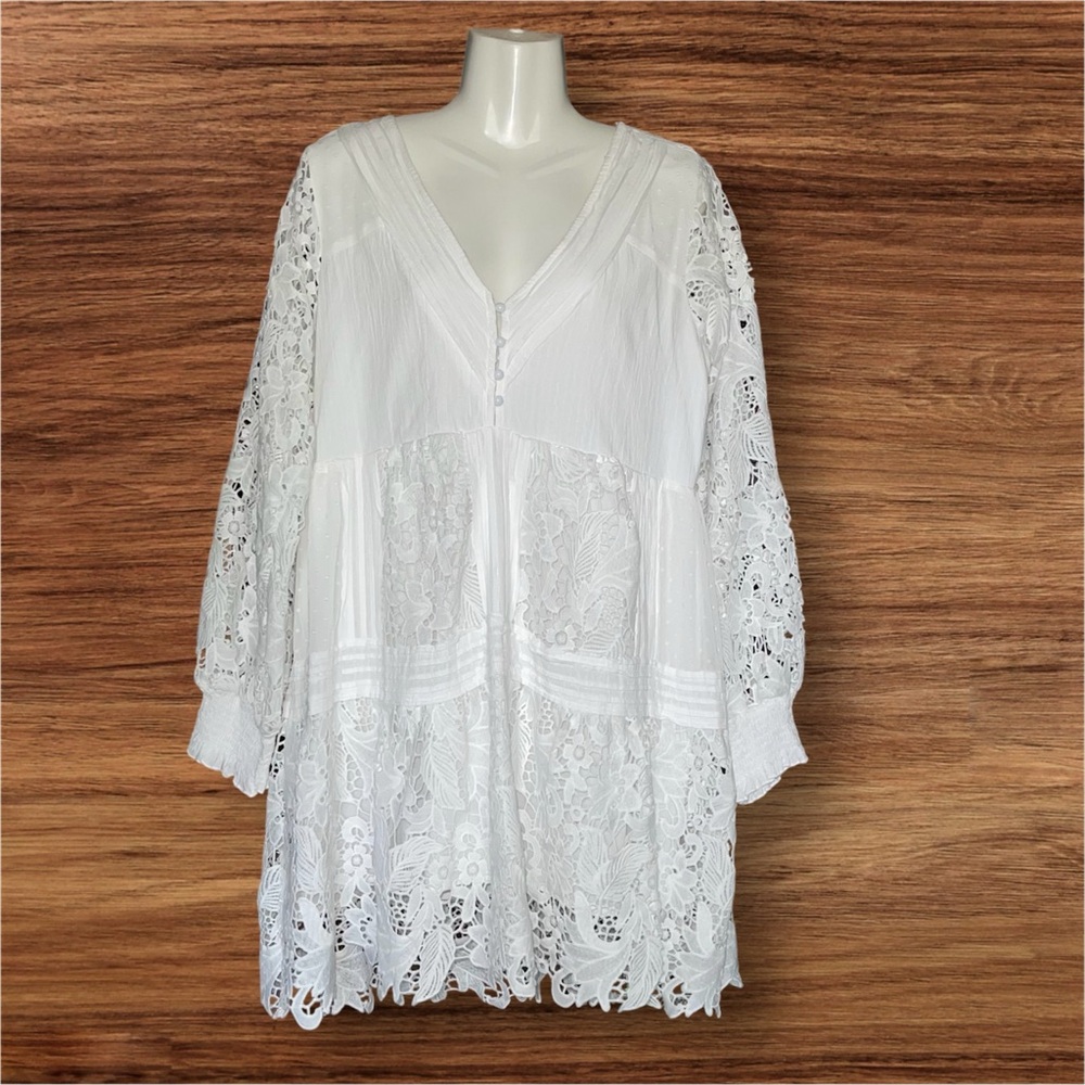 POL Drees de Elegant White Lace Women's